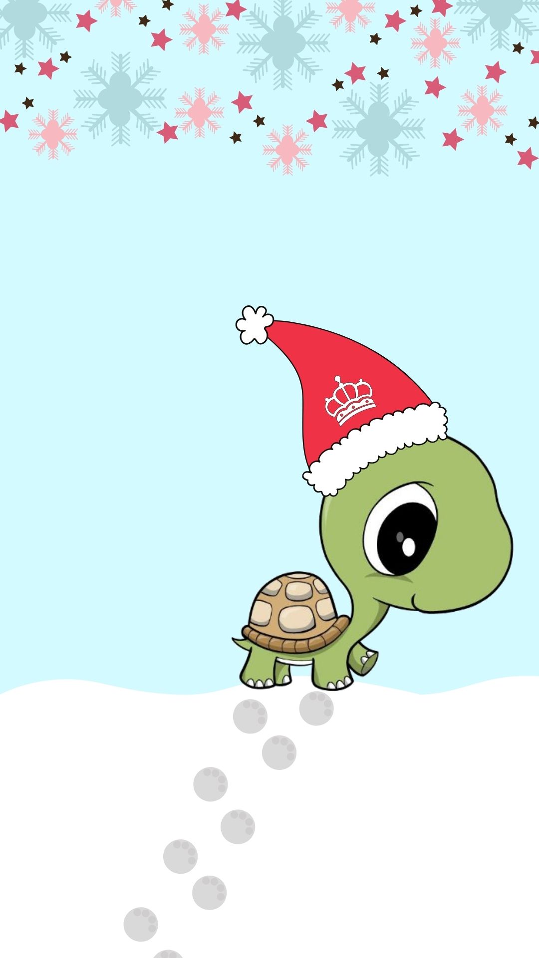 Fond d'écran Noël T-Rex Fleur Hana
