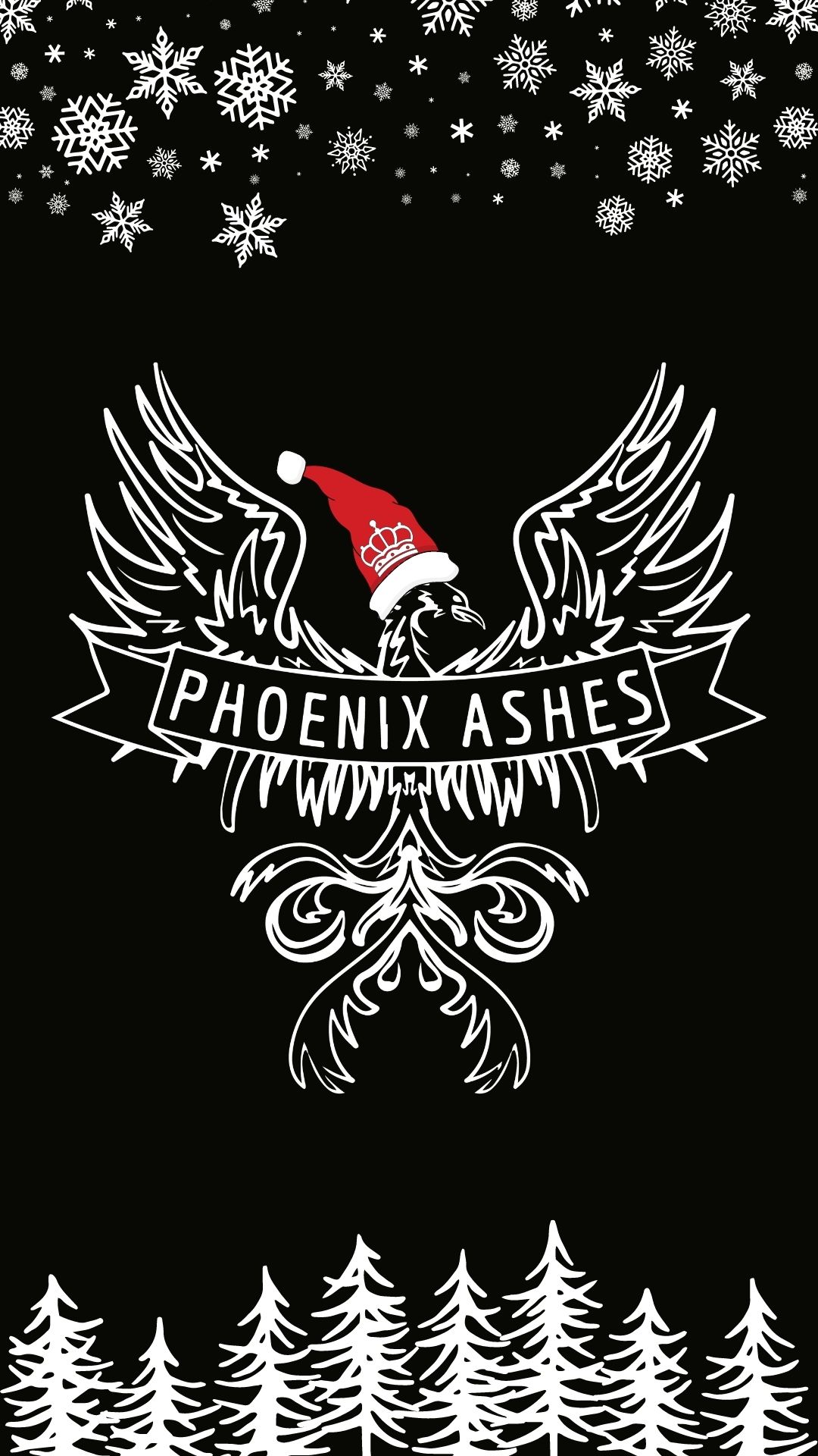 Fond d'écran Phoenix Ashes Noël Fleur Hana