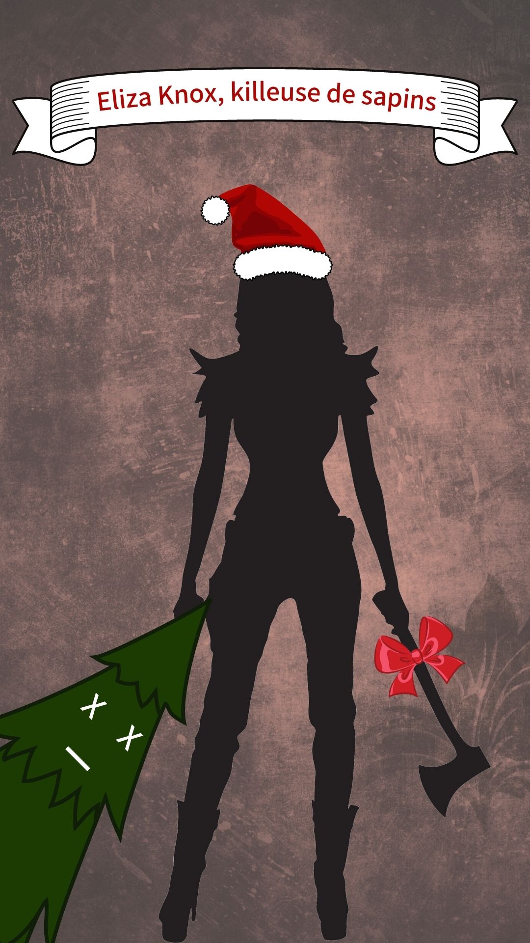 Fond d'écran Eliza Knox Noël Fleur Hana